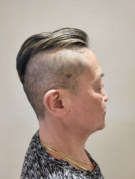 松本平太郎美容室 吉祥寺パートファイブ(PART5) 40代50代60代×モヒカン×ハイライト