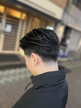 ヒロギンザ 上野店(HIRO GINZA) 好印象ビジネス73分け×テーパーフェード