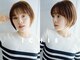 イチエ(ICHIE)の写真/【小顔見せカット×似合わせショートボブ】骨格や首の長さを計算した絶妙ラインでぴったりのスタイルを☆