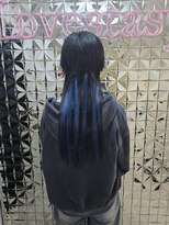 ラブスタシー 名古屋栄(Lovestasy) クラゲウルフ×青メッシュ