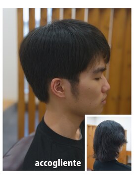 アコリエンテ(accogliente) メンズカット 就活ヘア