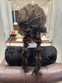 ルーヴル トータル ビューティ サロン 生駒(LOUVRE Total Beauty Salon)&nbsp;ツイン編みおろしです！