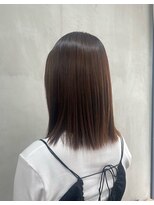 リード 大府店(LEAD)&nbsp;肩先のボブに縮毛矯正