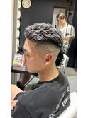極道パーマ×メッシュ