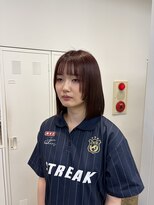 クリアーオブヘアー 池下店(clear OF HAIR)&nbsp;cherry red color