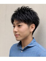 コヴァ バイ ボクノ 荻窪(COVA by bokuno)&nbsp;王道アップバングショート×束感マッシュ2