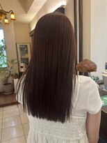 ナナナ パレナ 大津膳所店(nanana parena) 髪質改善/縮毛矯正/くすみ/ほんのりレッド/大人可愛いUP