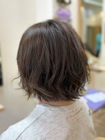 ヘアアンドフェイス マリィファースト(Hair&Face Marry First)&nbsp;ふんわりボブ/トーンダウン／アッシュブラウン