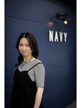 ネイビー(hair salon NAVY)&nbsp;茶本 さや香