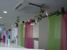 メルク ヘアサロン(melc hairsalon)の雰囲気(個室でリラックスできるシャンプーブース)