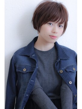 ヘアリゾート ラグーン(hair+resort lagoon) ヘルシーショートボブ