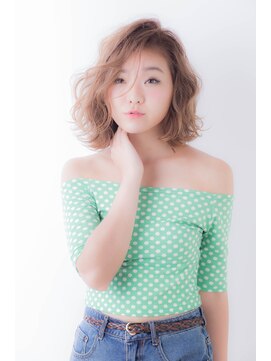 ギンザ ル グラン(JEAN CLAUDE BIGUINE GINZA Le Grand) ボブXウエーブスタイル