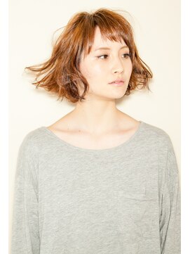 ルーシー ヘアデザインワークス(Lucy Hair Design Works) ノーブル×ショートバングボブ