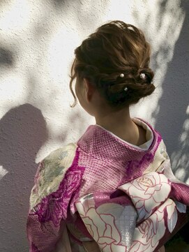 アール サロン ナゴヤ(Rr SALON NAGOYA) 和装のアレンジスタイル♪