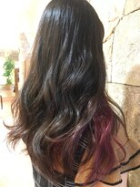 クレドガーデン 綾瀬店(CRED GARDEN)&nbsp;ピンクインナーカラー