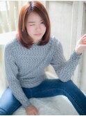 *CUORE我孫子*大人ガーリーカーキベージュシャドールーツカラーc
