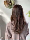透明感×ゆる巻きロング