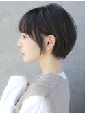 前髪あり大人ショート20代30代40代【AIN.表参道】川原大地