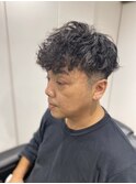 40代50代髪型日本橋刈り上げパーマグランメゾンキムタク風