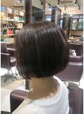 丸いミニボブ