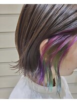 モアナバイヘッドライト 小田原店(Moana by HEADLIGHT)&nbsp;Moana#インナーカラー#ボブ#ケアブリーチ