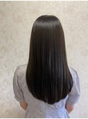 髪質改善/酸性ストレート/透明感/プラチナグレージュ/韓国/暗髪