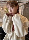 あごライン甘めナチュラルボブ