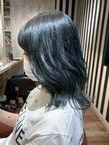 クロワ(croix)&nbsp;フェザーバング/カーテンバング/ブルージュ