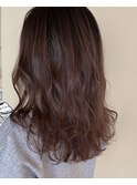 ミディアム / ピンクブラウン / ブリーチ履歴あり