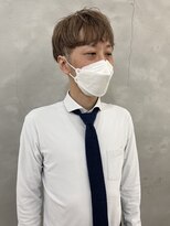 エンドリンク(endlink) 黒×ベージュ 2ブロックマッシュ