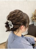 #結婚式ヘアアレンジ