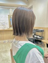 サンドエス 銀座(sand S)&nbsp;ストンボブ大人可愛い20代30代40代似合わせカット