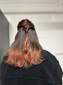 トクテ 吉祥寺(tokute) グレージュカラー/ボブウルフ/黒髪/ココアベージュ