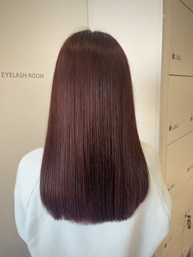 カペリベラ Capelli bella 枚方店 カシスピンク