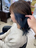 ブランシェ神領店 MIYUstyle☆インナーブルーカラー