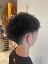 エヌアンドエー 春日部東口店(hair shop N&A)&nbsp;おしゃれ男子のツイストスパイラル×ソフトモヒカン フェード