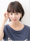 say.重政　外はねボブレイヤーボブくびれボブ前髪ありウルフ