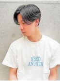 《Agu hair》サイドリバースセンター分け【numberA.×BLEACHi】
