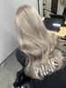 【2か月以内】ケアブリーチリタッチ+カラー+トリートメント