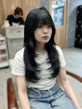 フォンド 津田沼(fond.) くびれ韓国ヘア×アッシュブラウン