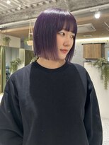 ゼストララ(ZEST Lara)&nbsp;ボブ×ラベンダーカラー【吉祥寺】斎藤百花