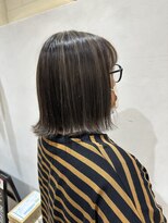 ポート 蕨(PORT) 【篠原】コントラスト白髪ぼかしハイライト