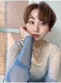 【山本】ふわっとくしゃっとくせっぽショート