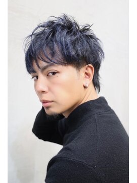 ルーツ(ROOTS) 束感ショートウルフメンズ