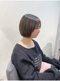 ボブカット ぱっつんボブ