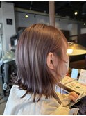 ブリーチ×ラベンダーベージュ