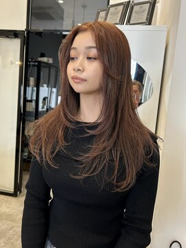 ケシキ大名(keshiki) 顔まわりレイヤースタイル/keshiki大名KAZU