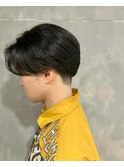 くせ毛活かしたフェザーパーマ風カット