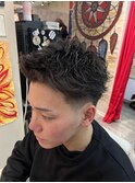 スパイキーショート　本厚木駅　メンズヘアスタイル　メンズ