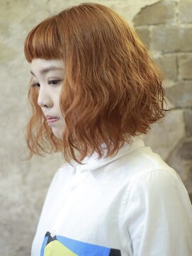 マギーヘア(magiy hair) magiy hair(nico) ハイトーンオレンジカラー